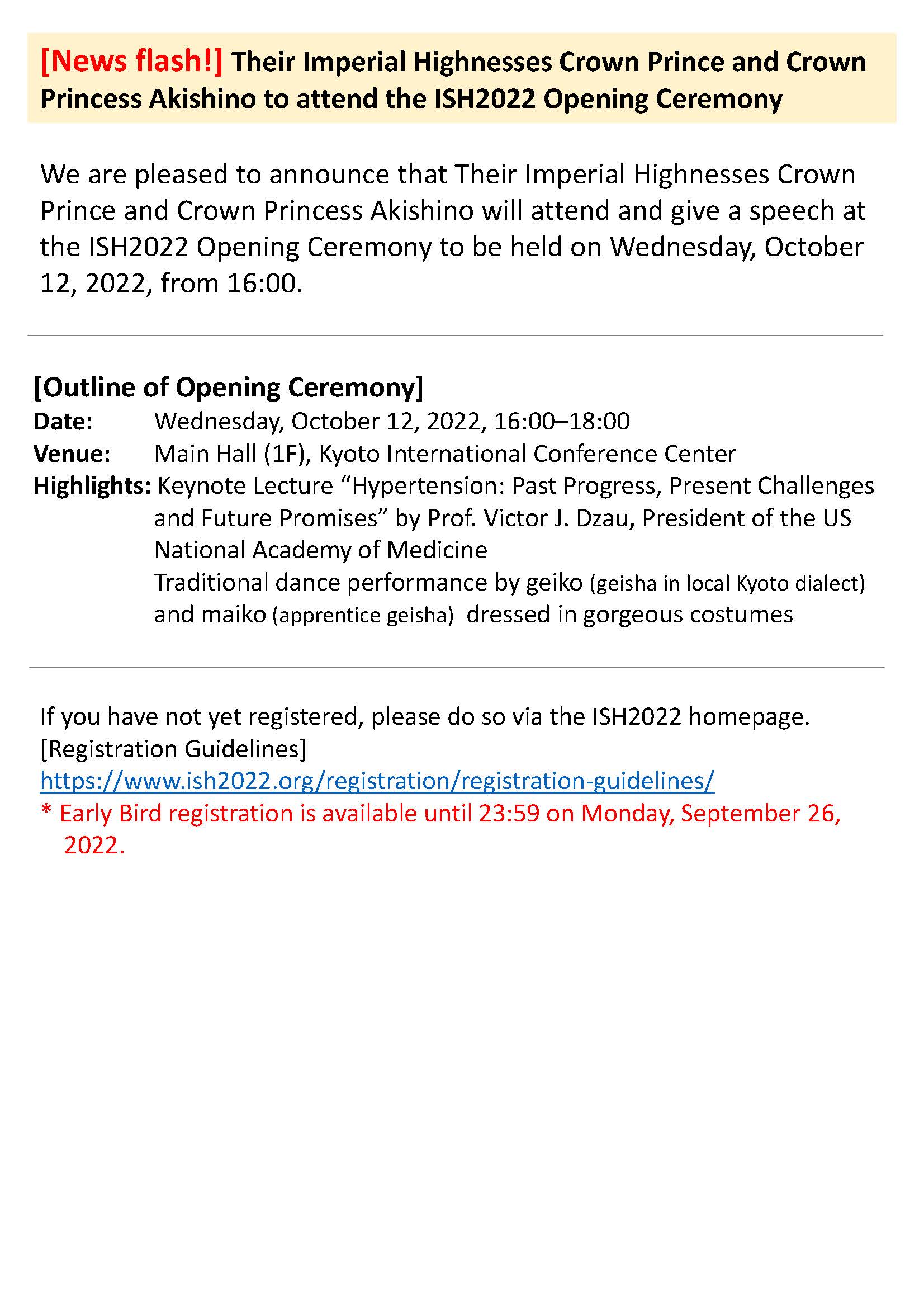 ISH2022 New Information 01