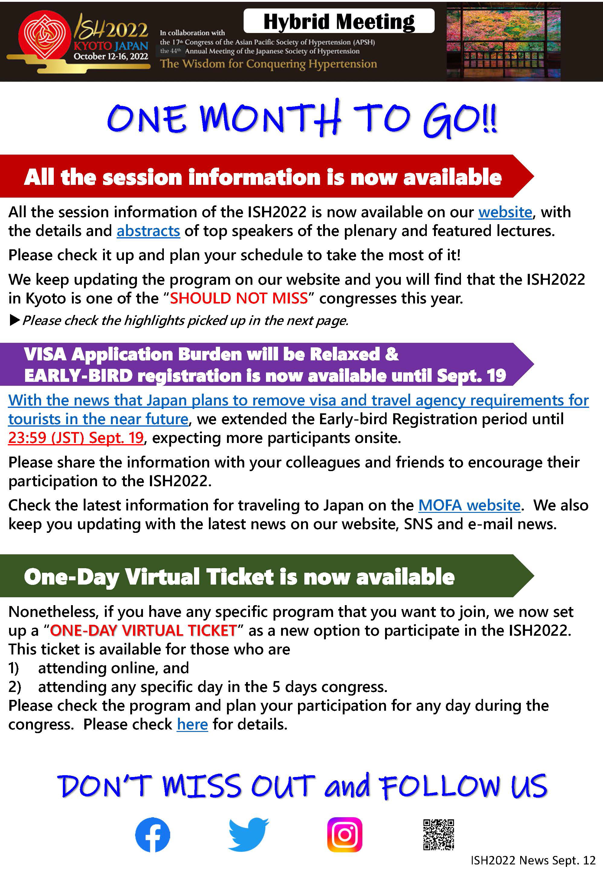 ISH2022 New Information 01